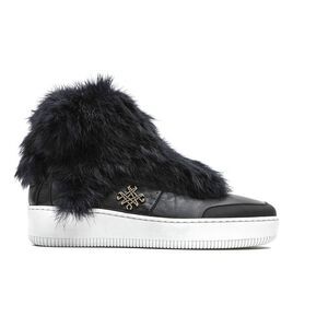 Mr&Mrs Italy Blue Cotton Women's Sneaker